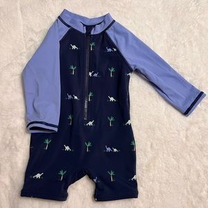 Janie and Jack swimsuit for boy rash guard